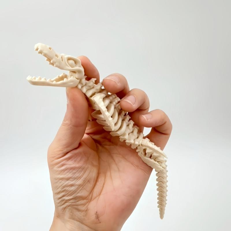 Flexible Joints Articulated Fidgety Toy Chinese Dargon Figurine Statue with Detailing Home Decors 3D Printed Dragon