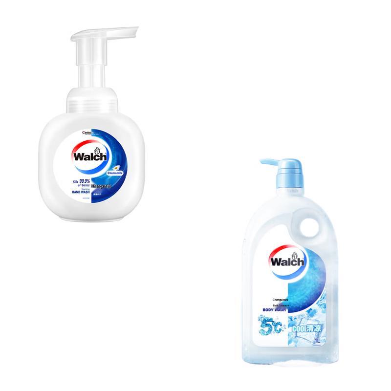 Walch Peppermint Shower Gel & Chamomile Hand Wash Set