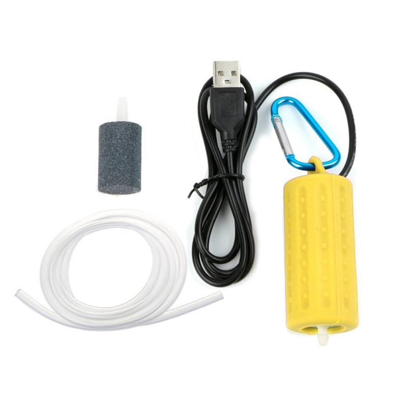 4 Color USB Mini Aquarium Filter Oxygen Air Pump For Fishing Tank Function Ultra Silent High Energy Aquarium Tank Accessories