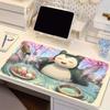 Mouse Pad Large Gamer pc Gaming Accessories Speed Keyboard Rubber Locking Edge Desk Mat Office Laptop P-Pokemon Snorlax Mousepad