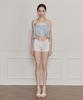 PAINORPLEASURE Viola Belted Shorts Ivory