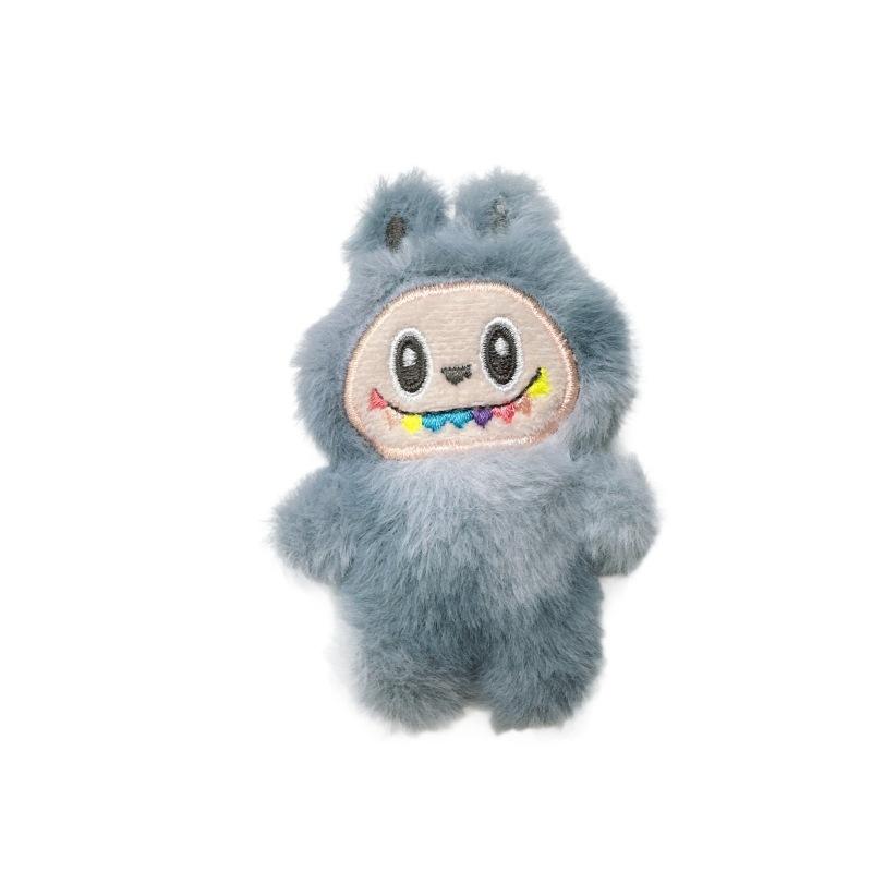 Quietschende Puppe der dritten Generation POP MART Plüschanhänger Taschenschlüsselanhänger Kleine Anhängerpuppe