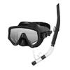 Adjustable Dry Snorkel Set with Diving Mask and Soft Silicones Seal Dry Snorkel Diving Goggles for Swimming Pool Ocean Use