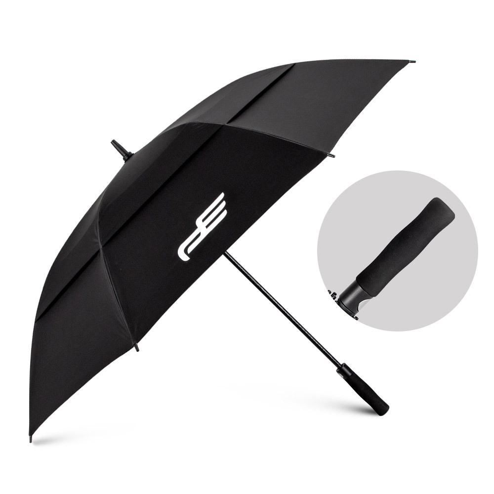 PLAYEAGLE Double Layer Golf Umbrella – UV Protection, Anti-Storm, Large Coverage, Semi-Automatic