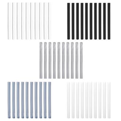 10 Stück Siegelwachsstifte Mehrfarbig Kleine Runde Stempelwerkzeuge für DIY Einladungen Karten Umschläge