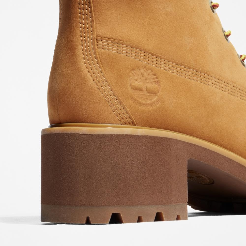 Timberland Kinsley Waterproof Boots for Women TB1A25BS2311 Wheat 6-inch Lace-up 8.5 / 25.5cm