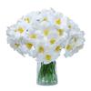 5pcs Large Petal PU Simulation Flower Soft Fake Flowering Design Tulip Artificial Flower Brownie Tulip Flower Blooming Opening