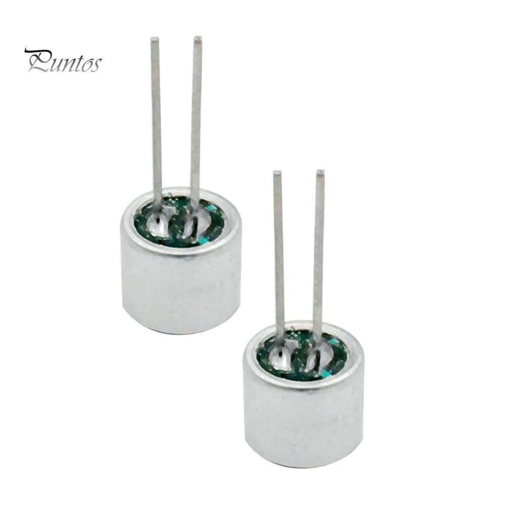 6050P 10 bucăți 2 pini sensibilitate microfon condensator electret inserții microfon pickup