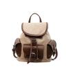 Autumn and winter retro women's backpack new commuter versatile backpack fashionable contrasting color going out small schoolbag