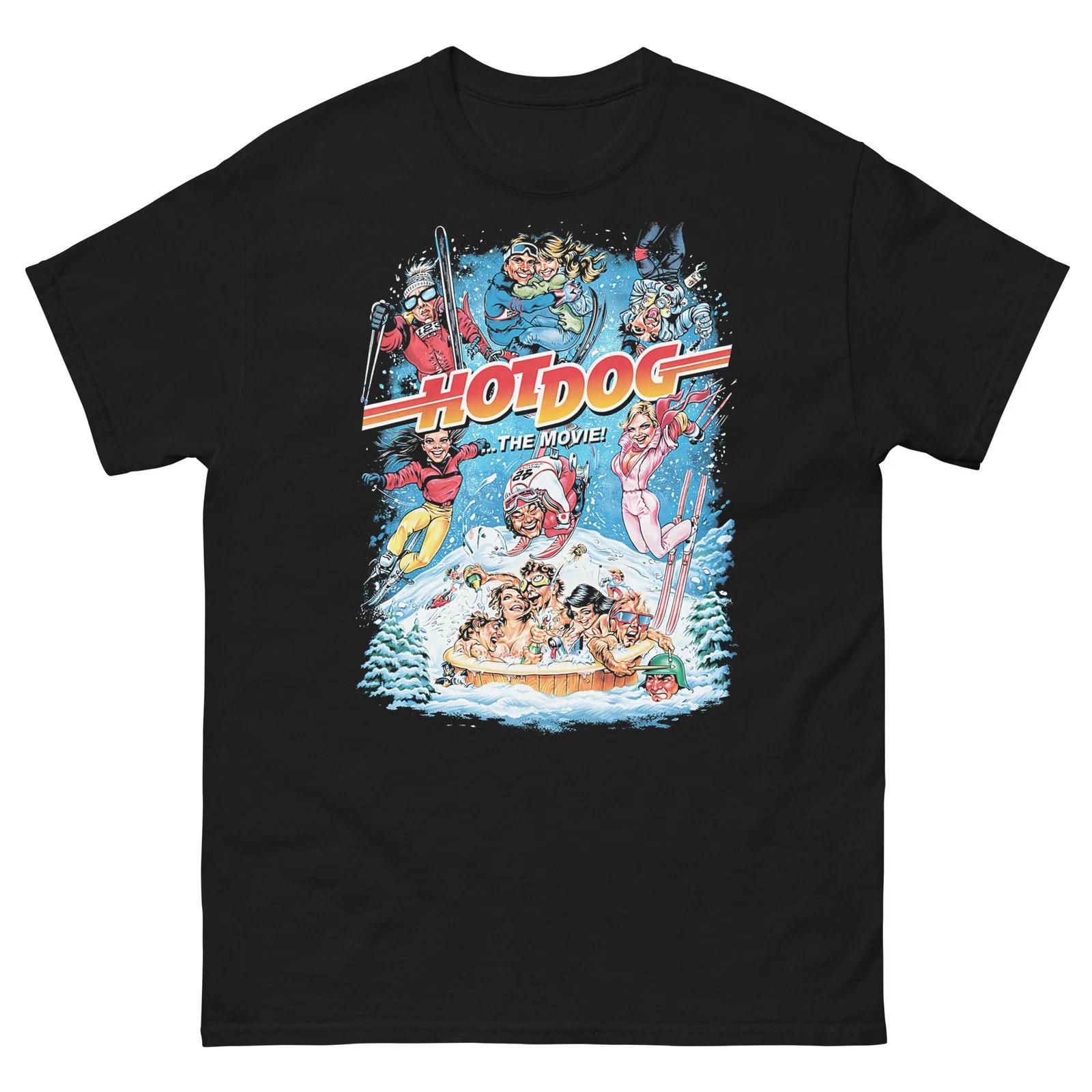 

Hot Dog The Movie Black Graphic T Shirt Unisex classic tee 3XL