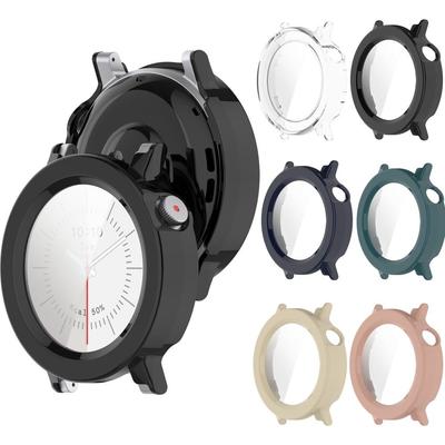 PC+Tempered Glass Protective Case Cover Shell for CMF Watch 3 Pro Smart Watch Accessories