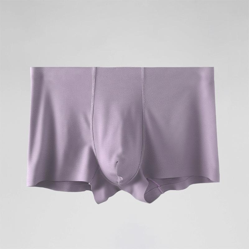 

Мужские трусы-боксеры Maoren: Дышащее модальное нижнее белье на лето XXXL фиолетовый