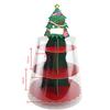 Christmas Paper Cupcake Packaging Box, Multi-layer Transparent Thickened Happiness Tower Packaging Box, Dessert Table