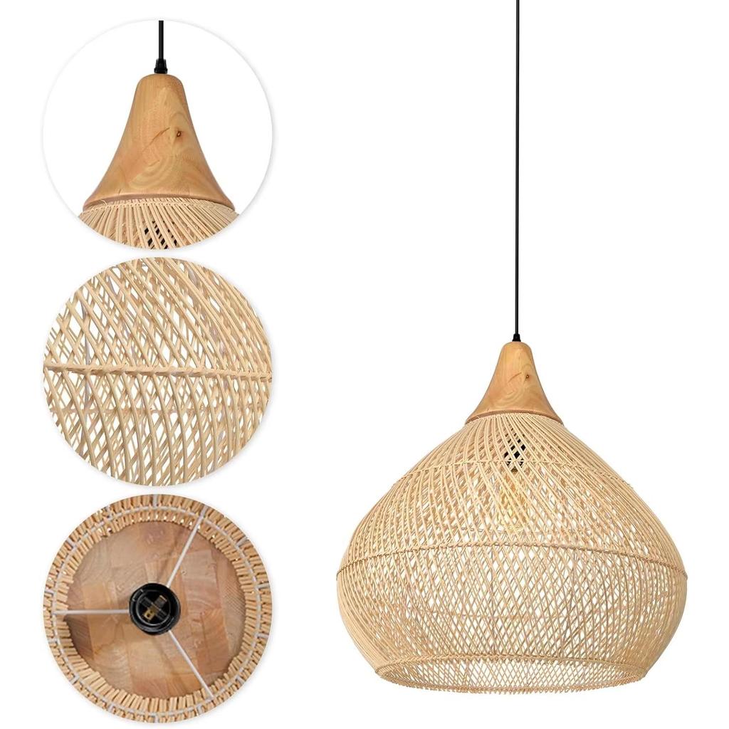 Modern Hot Selling Rattan Craft Chandelier Home Hand-woven Chandelier Suitable for Home Party Decoration Penant Lights
