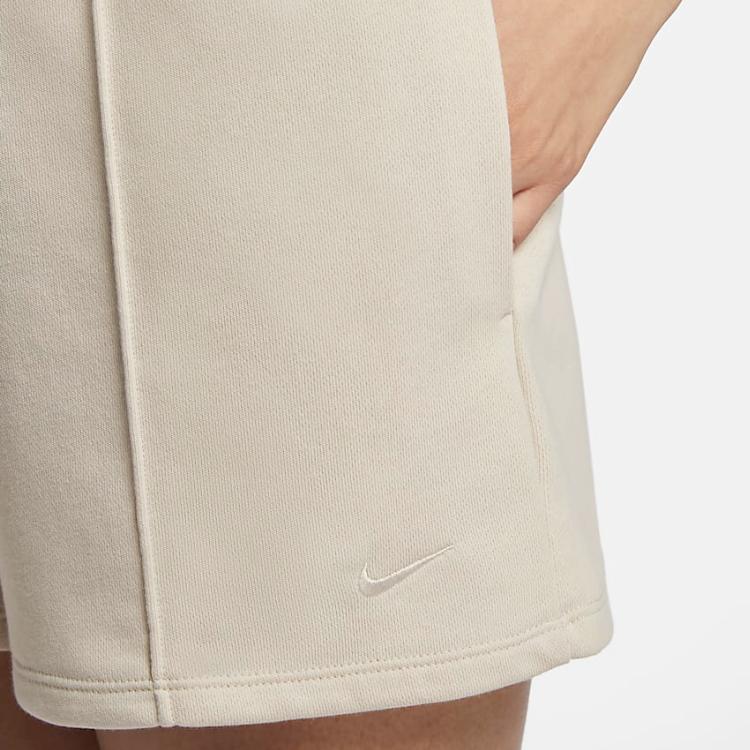 New Nike Sportswear Chill Terry Casual Shorts Women's Light Redwood Umber HF6941-104