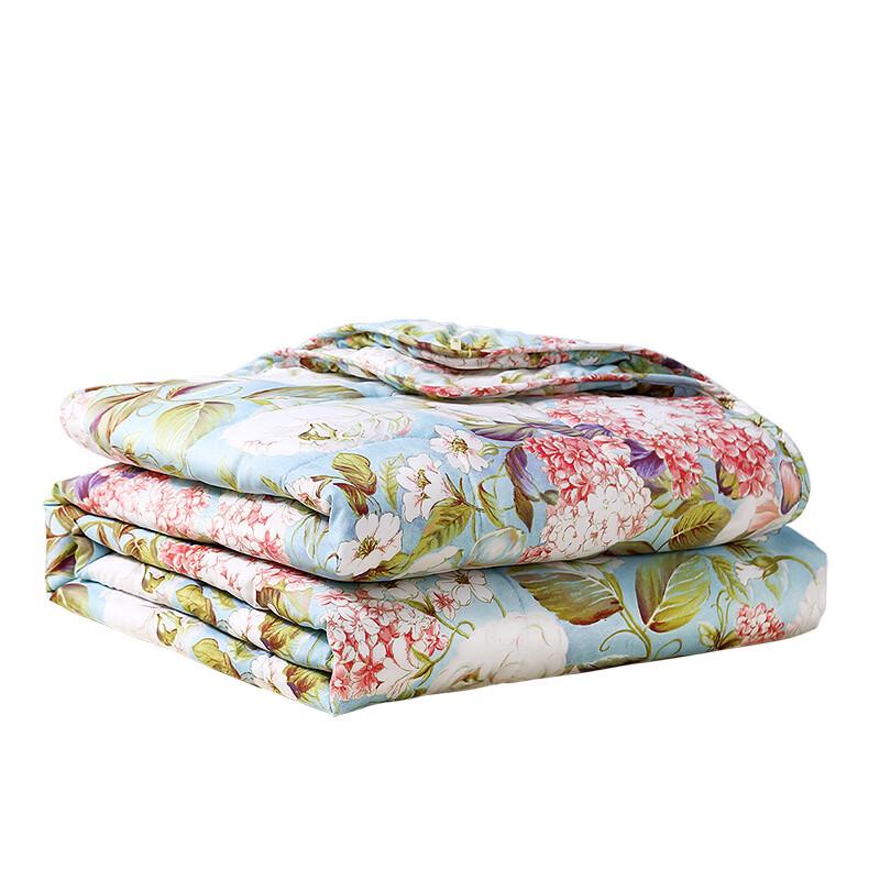 Washable Antibacterial Seven-Hole Fiber Summer Quilt