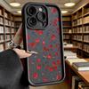 Roses Simple Pattern Soft TPU Shockproof Case For Xiaomi Redmi Note 15 14 13 12 11 Pro Anti-Fall Protective Back Cover