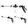 High Pressure Garden Hose Nozzle Adjustable Spray Patterns Multifunctional Car Washer Sprayer for Home Garden Detailing Cleaning