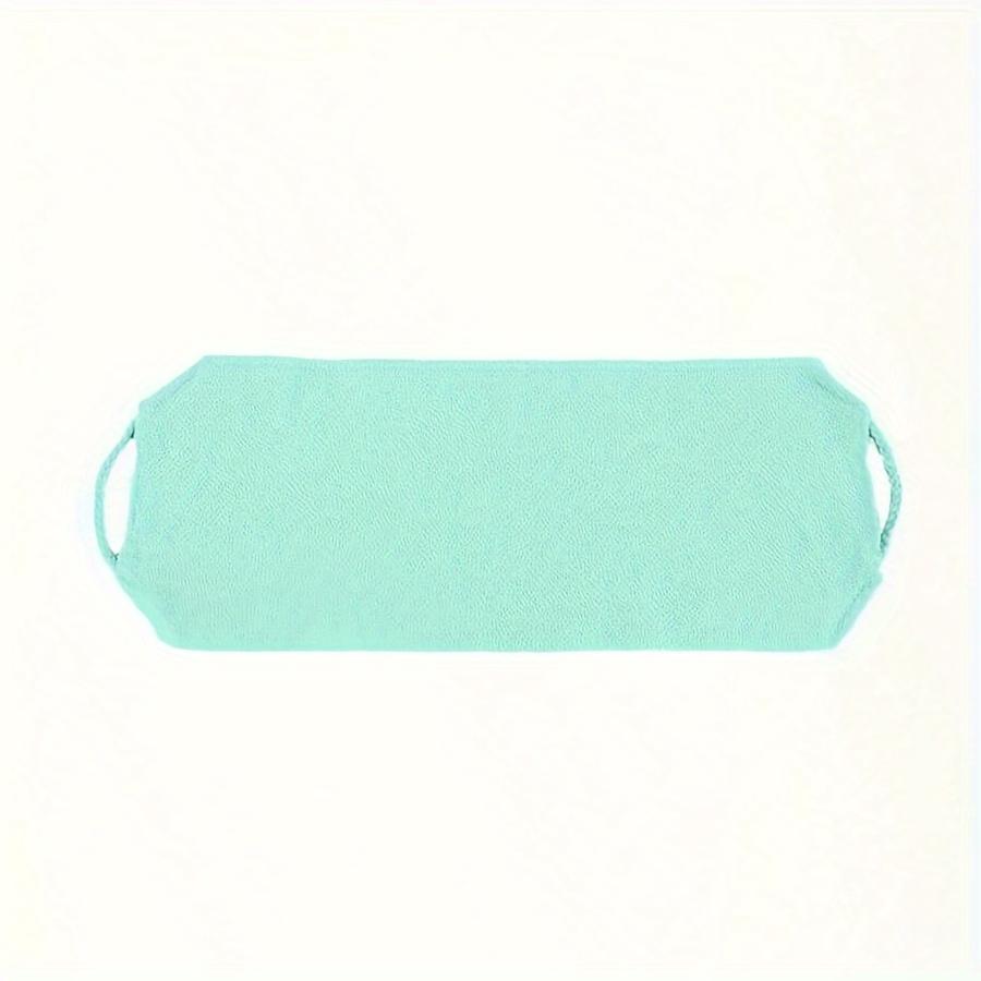 

1 отшелушивающая мочалка для спины - очень длинная мочалка для тела, подходящая для спины и труднодоступных мест, с мягкой отшелушивающей тканью и прочной мочалкой для душа зелёный