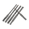 Double Auger Hammer Drill Bits for Precision Cutting 5pcs Carbide Steel Set for Electric Drills and Drilling Machines