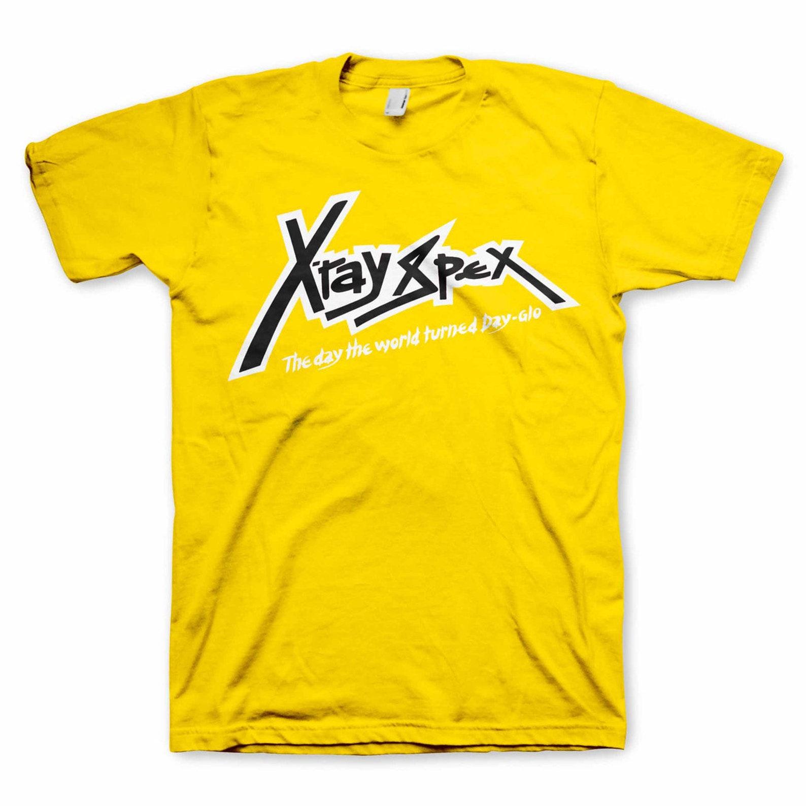 X-Ray Spex XRS Logo Yellow T-Shirt XL