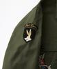 Outstanding [Looney Tunes] Wappen Fatigue Shirt_Olive Green