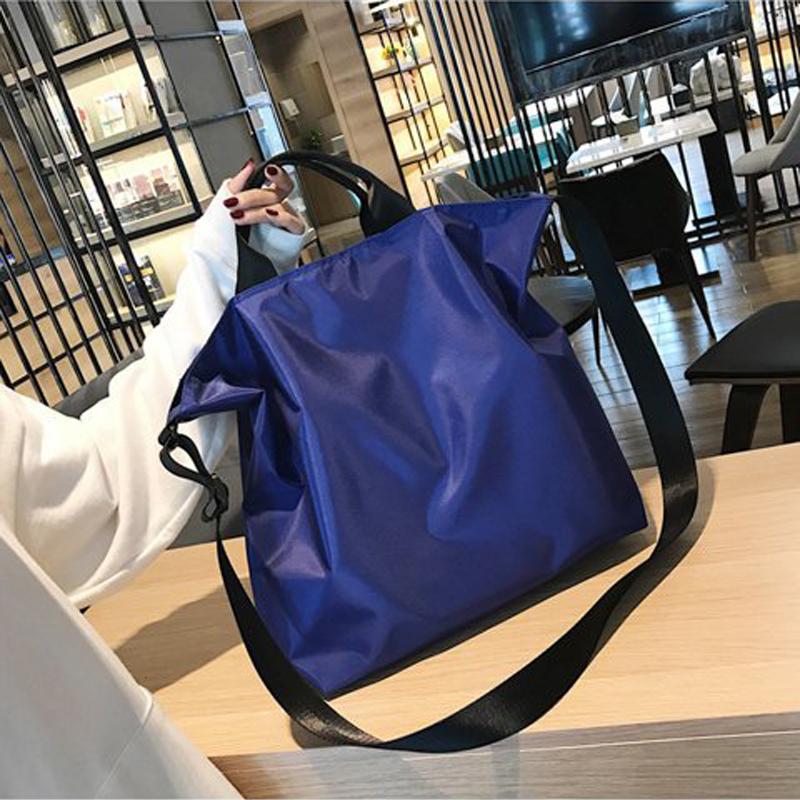 

Girl s Large Travel Bag Wallet Women s Nylon Shoulder Bag Large Capacity Waterproof Cloth Handbag Luxurious Women Crossbody Bag 44cmX36cmX17cm