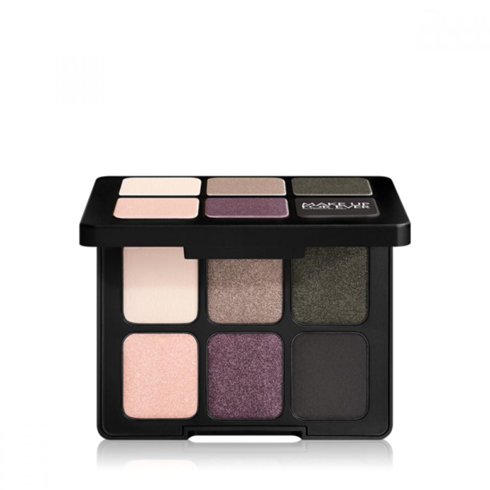 Make Up For Ever Holiday Edition Mini Eyeshadow Palette  +shopping Bag 1 Type 100 WHATEVER BLACK