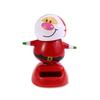 Car Ornament Creative Solar Swing Doll Shaking Santa Claus Gift Cartoon Christmas Gifts Car Decoration for Children