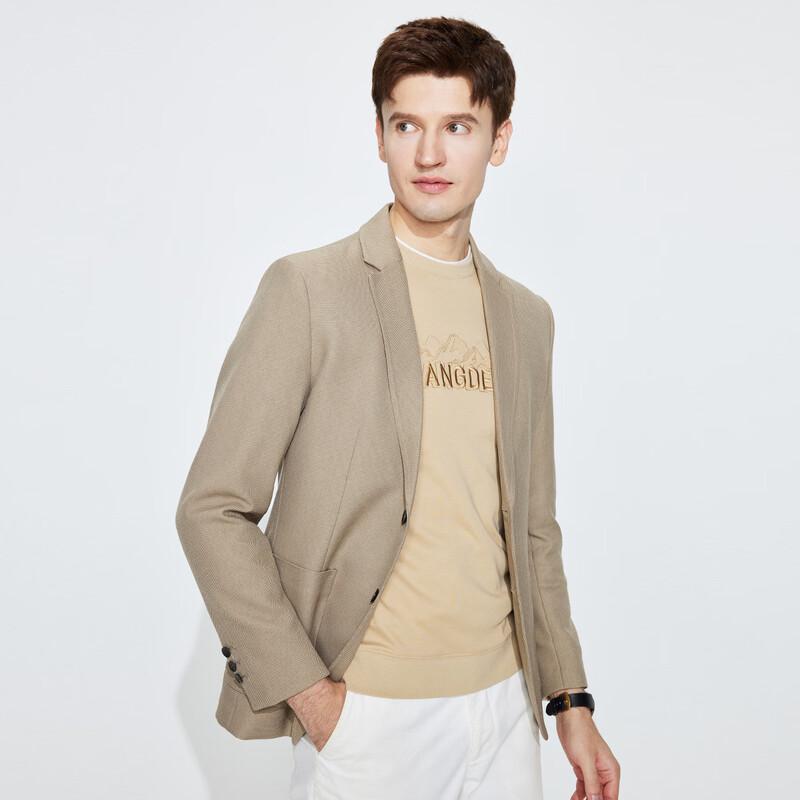 Langdeng Men's Light Business Casual Blazer