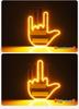 Cross-Border Multifunctional Car LED Warning & Gesture Light