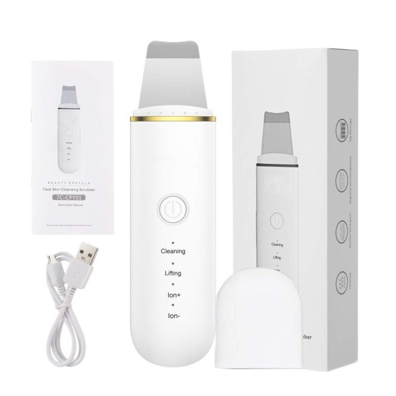 Ultrasonic Skin Scrubber Facial Pore Cleaner Blackhead Remover Skin Lifting Beauty Tool