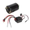 320A ESC 5V 2A BEC High Strength Magnets High Torsion Shaft Diameter 1/8 Inch RC Brushed Motor ESC Set for 1/10 RC Crawler Car