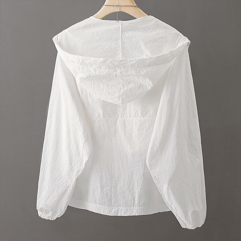 Women's 2026 Summer Casual Hooded Long Sleeve Jacket