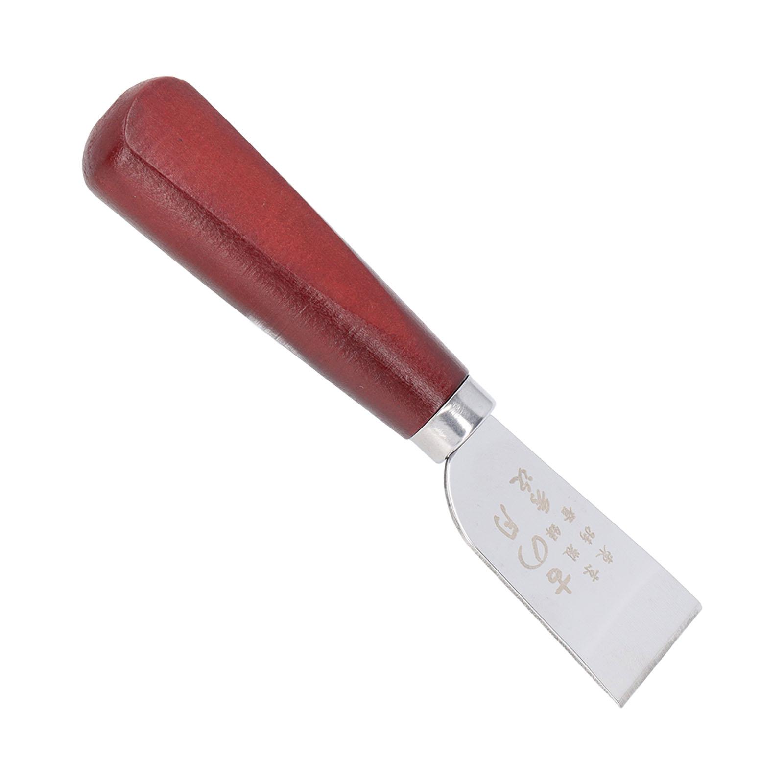 

Нож для резки кожи, самодельный нож из нержавеющей стали для резки кожи с ручкой в виде бревна