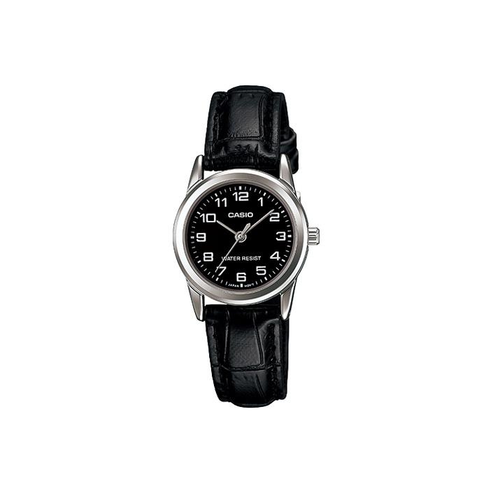 CASIO G Shock LTP V001L 1B LTP-V001L-1B Black Dial