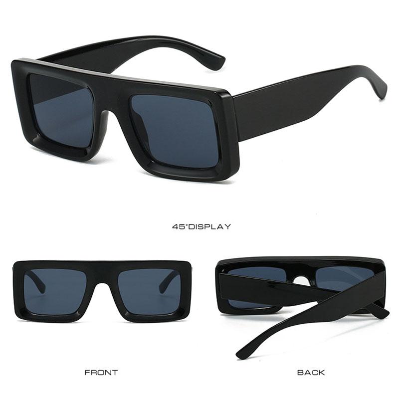 Classic Fashion Square Sunglasses For Men Women Luxury Brand Designer Vintage Popular Travel Outdoor Driving Sun Glasses Uv400