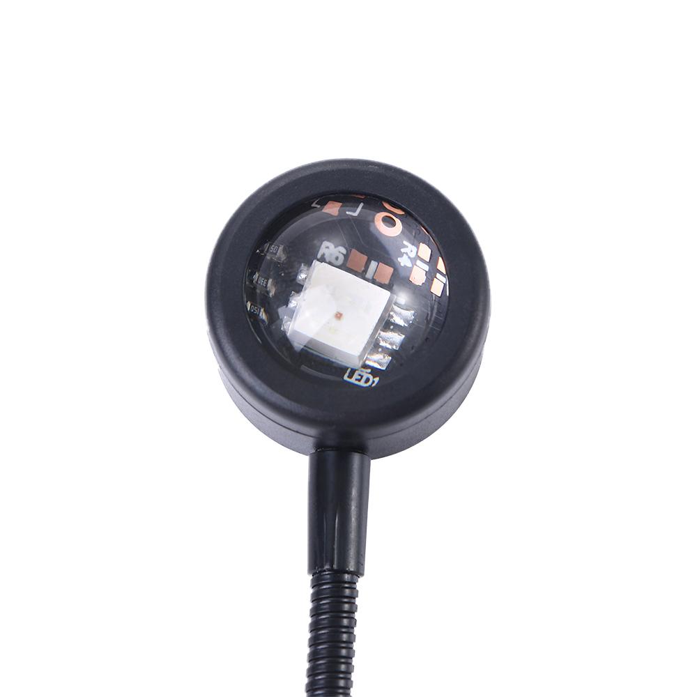 USB Powered Atmosphere Night Light Photography Background Lights Rainbow Projector Lamp Sunset Lamp