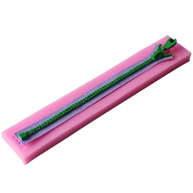 Zip Zip Silikonová Forma na Zdobení Dortů Fondánu Topper Čokoládová Pečicí Forma