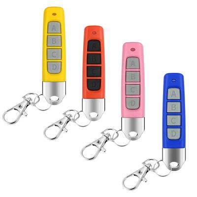 433MHz Remote Control Duplicator Battery Powered 4 Keys Copy Controller Multifunctional Remote Control Learning Copy Door Opener