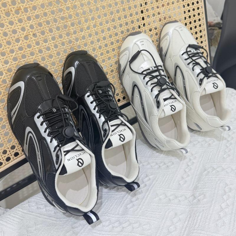 Retro racing shoes women's new summer mesh breathable thick-soled casual sports shoes