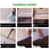 Flexible Silicone Water Barrier Strip for Dry & Wet Separation In Bathroom & Kitchen