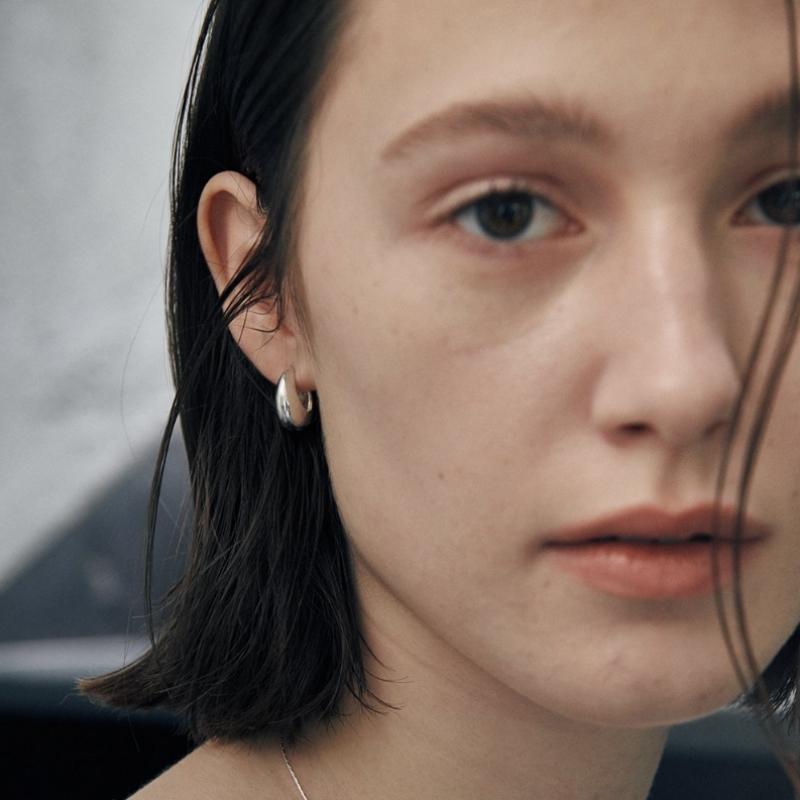 VERTE Pooh Earring  Silver    deux.Silver.150