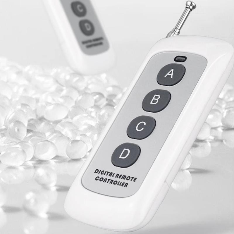 Wireless Remote Switches 12V Multifunction Remote Control Switches 433Mhz Transmitter for Electric Door Car Lights