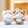 Adorable Mini Plush Otter And Beaver Stuffed Toy Keychain With Ultra Soft Pp Cotton Filling