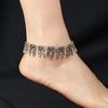 Vintage Coin Fringed Anklet Female Bohemian Vacation Style Personality Exotic Dance Accessories