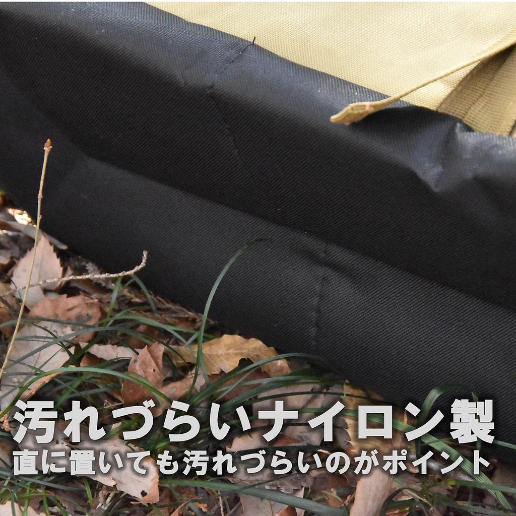 Bammore Soft Container Camping Bag Gear Container Firewood Bag Boston Bag Large Capacity Outdoor Camping Equipment Sleeping Bag Sleeper Storage