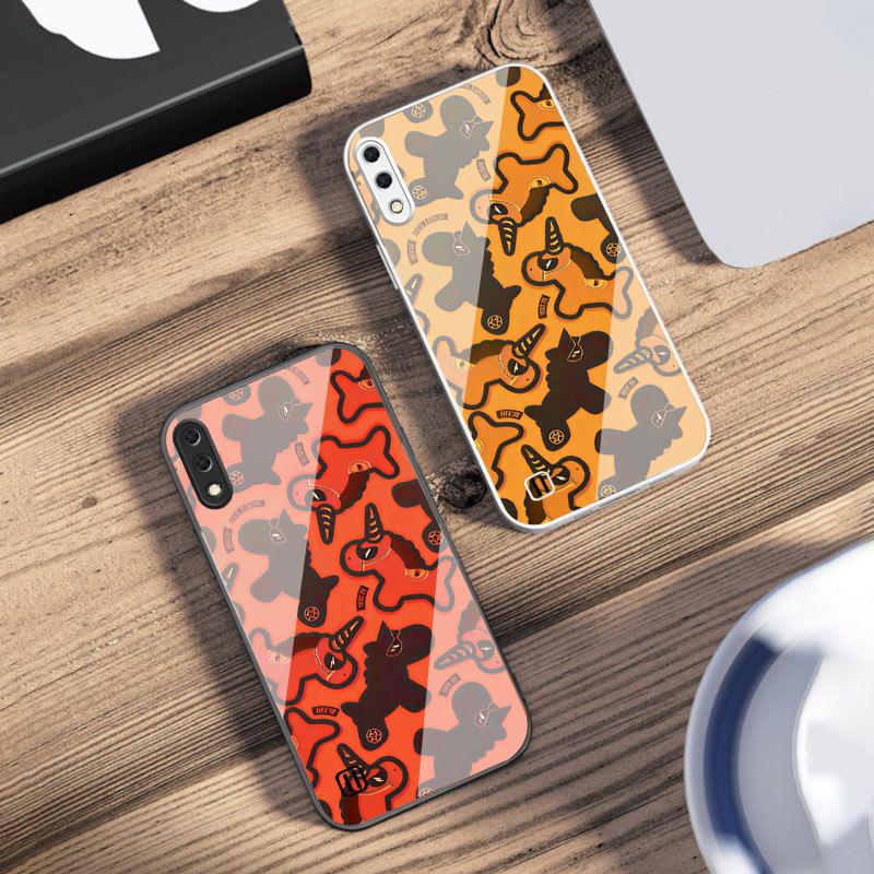 Unicorn cartoon wallpaper For Samsung M02 12 Note 8 9 10 20 A 01 A02 A03 Core 04 05 06 10 12 13 14 15 A16 glass Ultra phone case