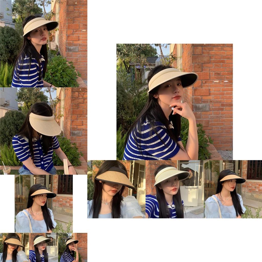Durable And Stylish Women's Sun Visor Hat With Open Top For Ultimate Comfort