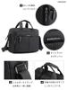 Shoulder bag for many horizontal [manukori] men, crossbody, handbag, pockets, lightweight, waterproof, nylon,